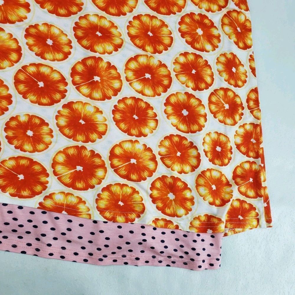 Porridge Anthropologie Floral Cami Top Womens Medium Orange Swing Layered Tank - Picture 5 of 12